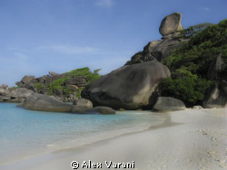 The magic of Similan Islands above water by Alex Varani 